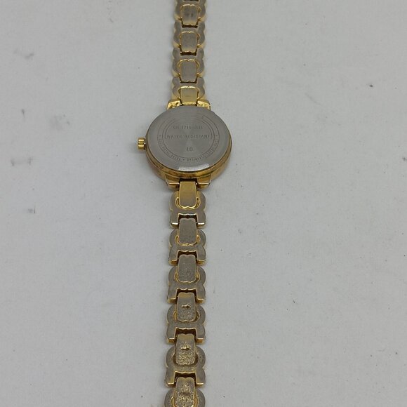 Acqua Indiglo L0 Women's 24mm Gold Tone Watch NEW BATTERY - Picture 9 of 11